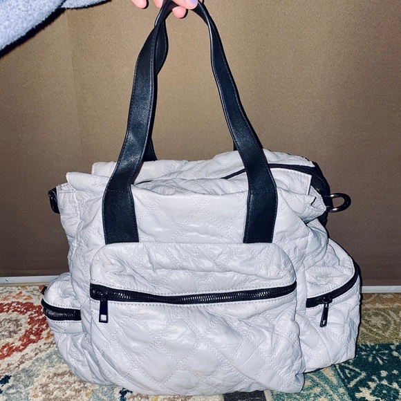 Handbags - Quilted Nylon Tote